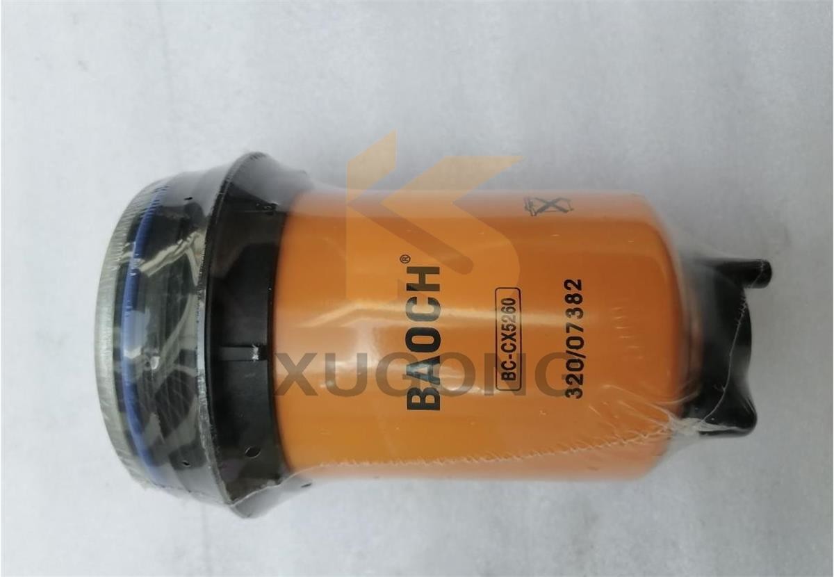 Excavator Tractor Parts Diesel Engine Fuel water separator Filter Element 320/07382 320A7351 For JCB