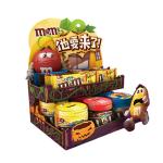 Halloween Chocolate Counter Display , Retail Cardboard Display Racks For Candy
