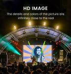 Wedding Concert Stage LED Screens High Brightness P3.91mm 1100nit