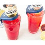LFGB Branded Wine Accessories Blue CoronaRita Beer Bottle Holder Clip For