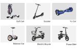 Lithium Electric Scooter LiFePO4 Battery 24V 36V Pack Customizable