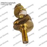 Crankshaft 3TNV76 119717-21700 For Yanmar Diesel Engine Repair Parts