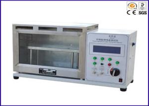 China Professional Horizontal Flammability Tester For Cellular Plastics Foam Combustion factory