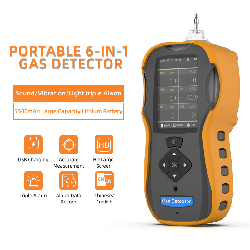 Pump Suction Volatile Organic Compounds Detector For Petroleum Chemical Industry