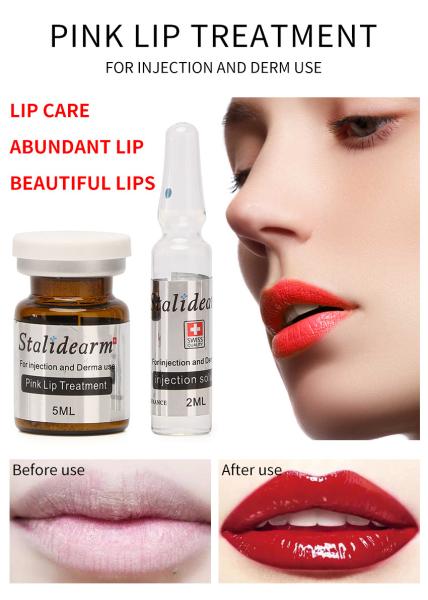 Stalideram Brand Pink Lip Injection Treatment Serum Derma Microneedling