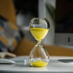 Flat Sand Timer 5 Minute 10 Minute 30 Minute Color Customized