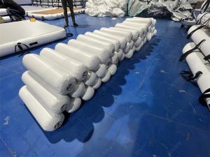 China PVC Marine Inflatable Dock Yacht Boat Bumpers Ship-Fenders With Different Size And Color For Sale Inflatable Dock Bumpers factory