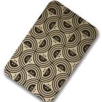 Modern 304 Etched Stainless Steel Sheet Flat Shape For Villa Wall Decor