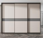 Left And Right Sliding Doors Wardrobe Cabinet For Bedroom Closets