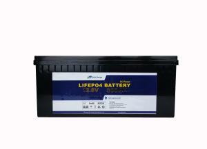 China 12V 300Ah Deep Cycle Bluetooth Marine Lithium Battery For Motorhome factory