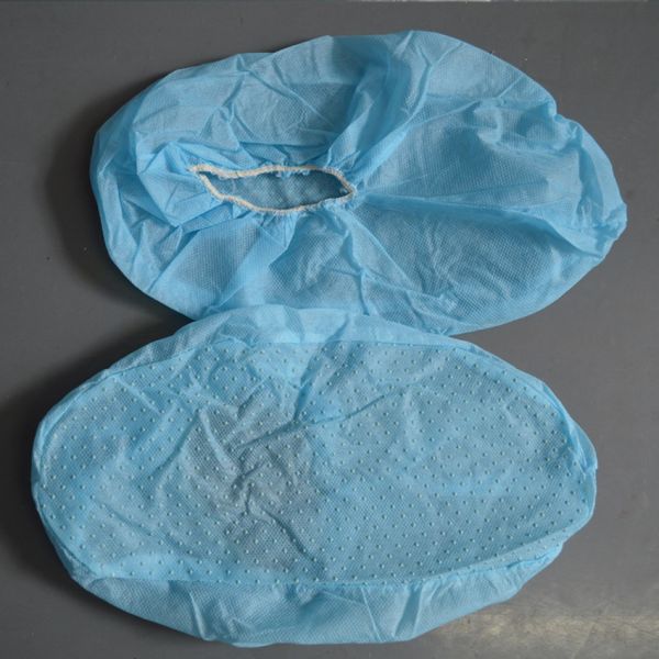 China Non Woven Medical Disposable Shoe Cover SMS Boot Shoe Cover factory