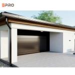 2.0mm Aluminum Garage Door Folding Farm House Automatic Glazed Vertical Panel