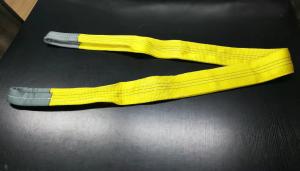 China polyester Flat woven webbing sling 3Ton, According to CE,GS standard, TUV Approved. SF 7:1 factory