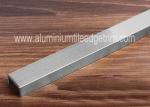 Brushed Stainless Steel Tile Trim , Stainless Steel Border Edge Tile Background