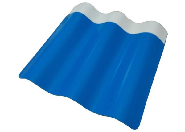 Weather Insulation PVC UPVC Corrugated Roof Tiles For Factory Market Sheds