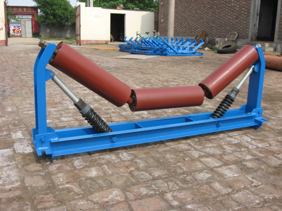 Electrostatic Powder Coating Conveyor Belt Idlers 114mm Diameter