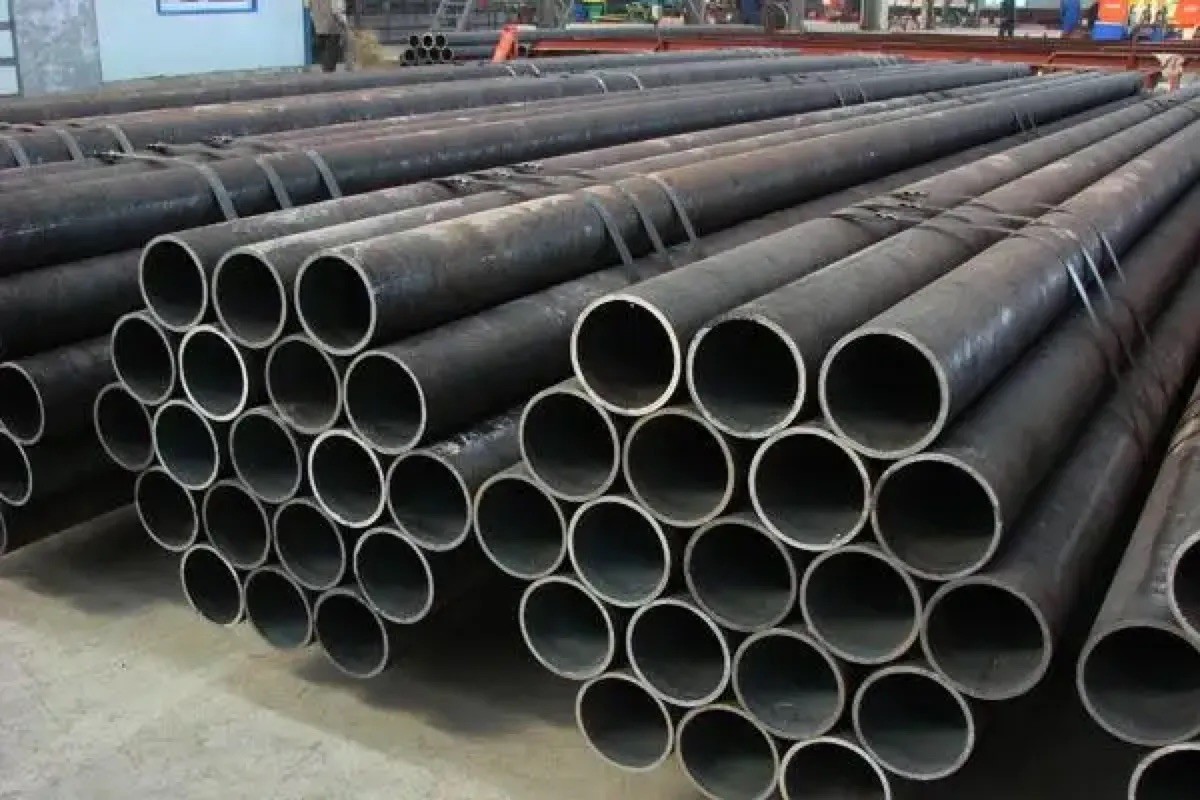 Thick Walled Carbon Steel Water Pipe 80mm Astm A53 Fluid Plain End