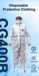 CG400B Disposable Medical Gowns Ppe Surgical Gowns Anti Static