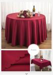 Dobby Pattern Restaurant Table Cloth For Banquet Conference