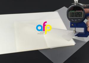 China 125 Micron A4 Size Laminating Sheets , PET Glossy / Matt Laminating Pouches factory
