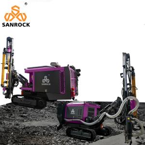 China Integrated Blast Hole DTH Drilling Rig Hydraulic Mining Equipment 206KW factory