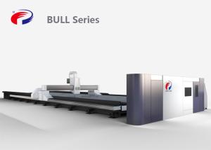 China Durable Large Format Fiber Laser Cutting Machine Instead Plasma For Thick Metal factory
