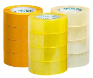 China Custom Printed BOPP Adhesive Tape Rolls Adhesive Packing Sealing Tape For Carton factory