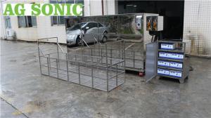 China 1500L Oil Filtration Industrial Ultrasonic Cleaner For Turbo Blade / Aerospace Component factory