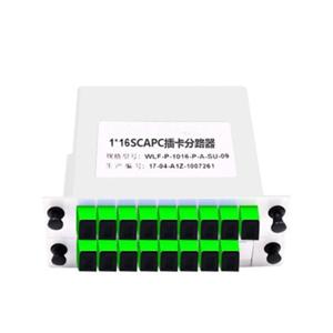 China Cassette Inserting Type Plc Fiber Splitter , 1x16 Single Mode Fiber Splitter factory