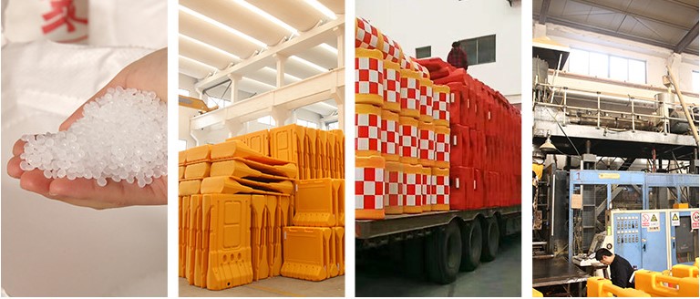 Customized Road Safety Barrier For Highway Outdoor Security And Water Filled