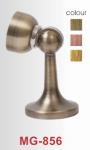 Adjustable Zinc Magnetic Door Stopper AB Finish Box Packing