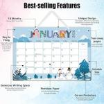 12 Photos Custom Wall Calendars Spiral Binding For Corporate Gifts