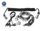 Spiral Electrical Cord Vision Systems Cable 7 Pin Female To Female Trailer Plug