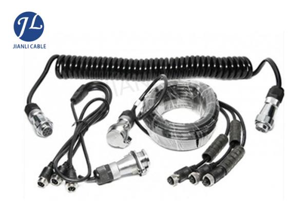 4 Meter Suzi Rear View Camera Cable 4PIN Connectors For Truck Trailer Caravan