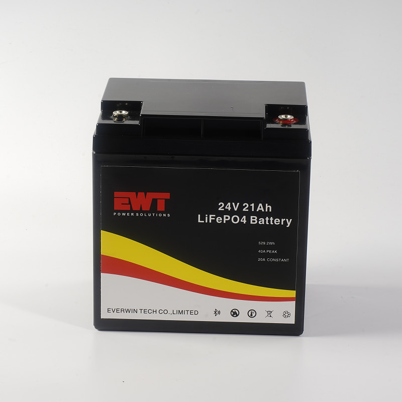 Fast Discharge LiFePO4 Energy Storage Battery Pack 24V 21Ah For Solar System/Street Light/Telecom 20A