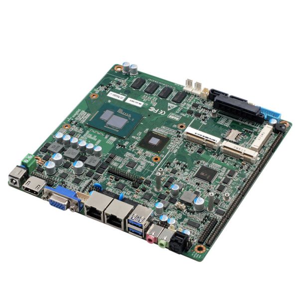 China Intel 4th Haswell Dual Lan Port Motherboard I3 I5 I7 QM87 2 RTL8111E Gigabit Lan factory