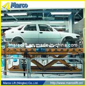 China Marco Twin Scissor Lift Table in Automobile Production Line factory