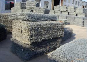 China 80X120mm 3.2mm Gabion Wire Mesh for Seawalls factory