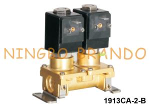China 1/8'' 1/4'' Multi Port 2 Group Brass Solenoid Valve Combination 24V 220V factory