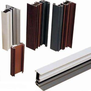 China 3000 Series Anodized Aluminium Frame Profile For Sliding Wardrobe factory