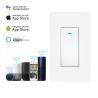 Buy cheap US Standard Push Button Wifi Wall Smart Light Switch 1/2/3 Gang App Remote Voice from wholesalers