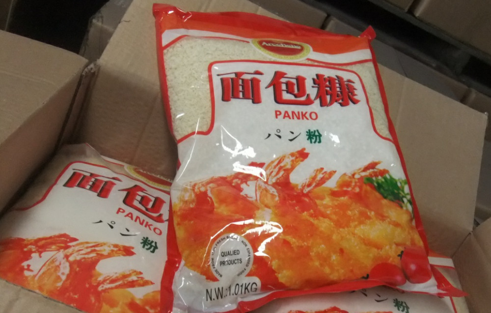 HACCP Crisp Taste Bread Crumbs Panko For Sushi Goods