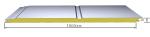 Wall Roof Panel Roll Forming PU Sandwich Panel Line