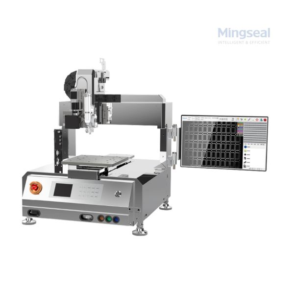 China Micro Desktop Glue Dispensing Machine Visual Automated Dispensing System on sale China Micro Desktop Glue Dispensing Machine Visual Automated Dispensing System on sale