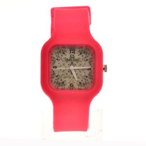China Flexible Silicone Custom Quartz Watch One Year Warranty For Anniversary Gift factory