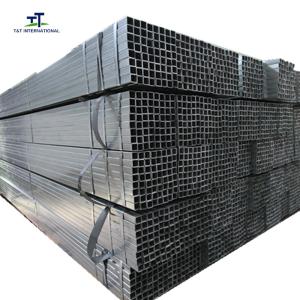 China 14 Gauge Galvanized Steel Square Tubing , Square Hollow Section Steel factory
