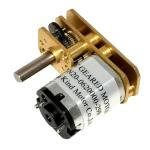 Micro Parallel Axis Shaft DC Motor 180mNm , 2.2W Right Angle Gear Reducer Motor