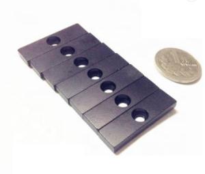 China Ceramic Permanent Ferrite Block Magnets Rare Earth Ferrite Bar Magnets factory