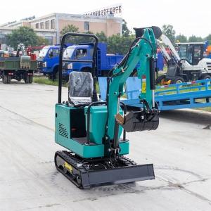 China Small Crawler Excavator Hydraulic Transmission Mini Backhoe Excavator factory