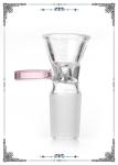 Pink Clear Blue Glass Bowl Accessories Water Pipe 14.4MM 18.8MM Joint Accessory